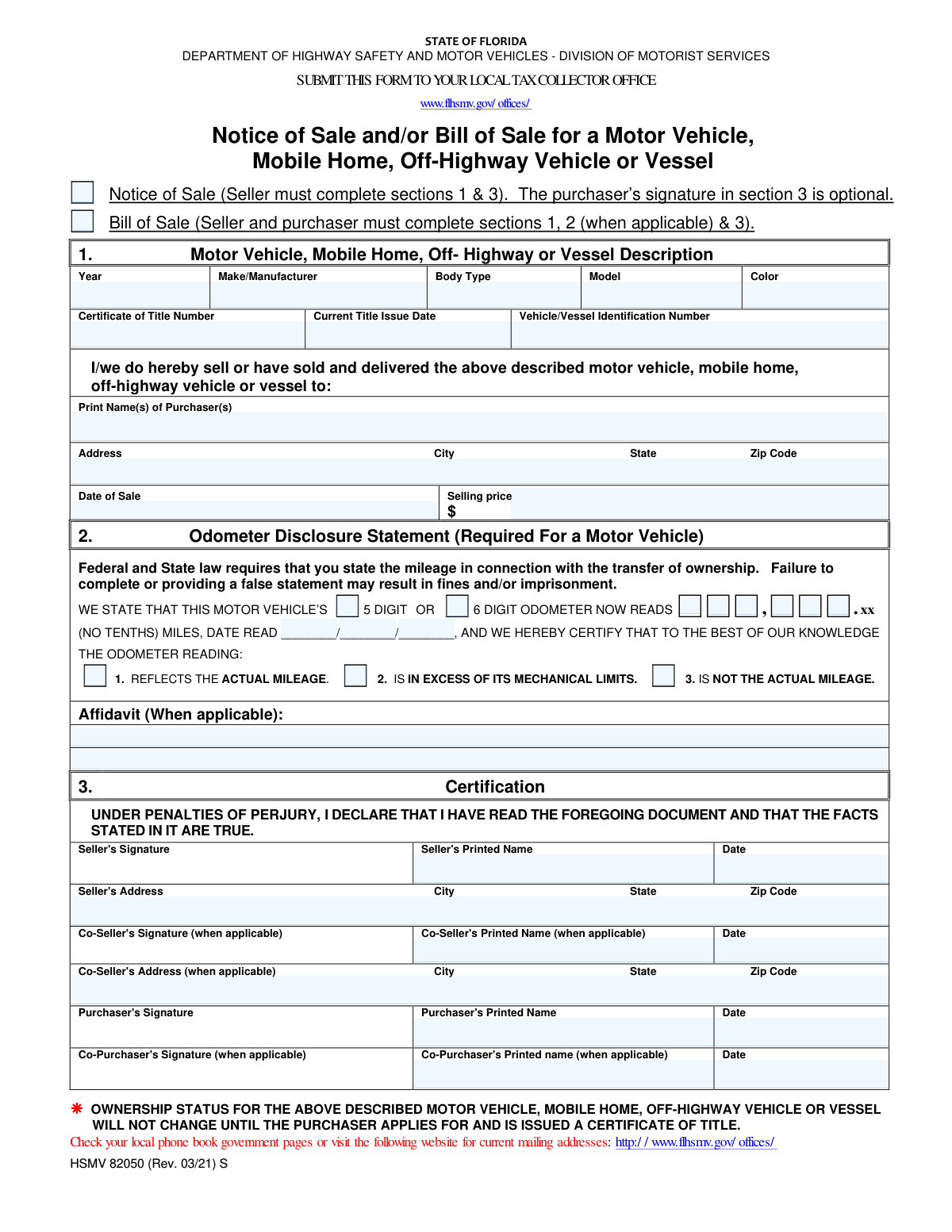 HSMV 82050 Form Preview